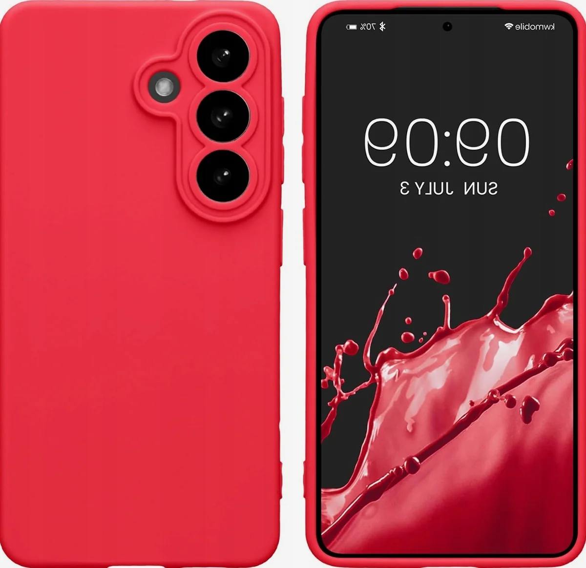 Etui na telefon dopasowane elastyczne obudowa neonowa fluorescencyjna