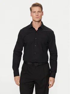 HUGO Koszula Koey 50534124 Czarny Slim Fit - Koszule męskie - miniaturka - grafika 1