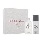 Zestawy perfum unisex - Calvin Klein CK One zestaw Edt 100 ml + Deodorant 150 ml unisex - miniaturka - grafika 1