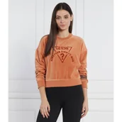 Bluzy damskie - GUESS Bluza logo | Regular Fit - miniaturka - grafika 1