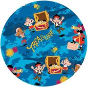 Urodziny dziecka - Dekoracyjny opłatek tortowy Jake i Piraci z Nibylandii - 20 cm - miniaturka - grafika 1