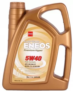 Eneos Premium Hyper 5W40 4l - Oleje silnikowe - miniaturka - grafika 1