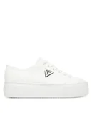 Trampki damskie - Guess Trampki FLTJO2 FAB12 Biały - miniaturka - grafika 1