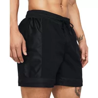 Spodnie sportowe męskie - Męskie spodenki do koszykówki Under Armour Curry Woven Short - czarne - UNDER ARMOUR - miniaturka - grafika 1