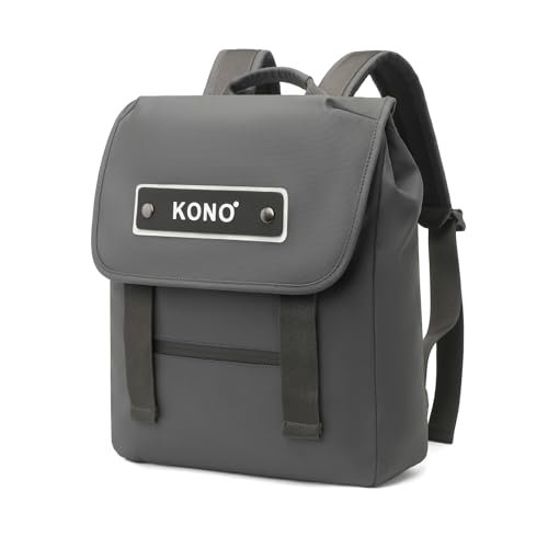 Kono Plecak codzienny Plecak na Laptopa dla Mężczyzn i Kobiet, Unisex Lekki Plecak Szkolny, Wodoodporny Plecak na Zewnątrz Casual Daypack Pasuje na 15,6 Calowego Laptopa do Pracy i na Studia