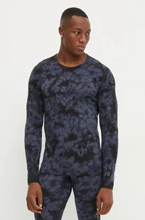 Icebreaker longsleeve funkcyjny Merino 200 Oasis kolor czarny IB0A572I01N1 - Bielizna sportowa męska - miniaturka - grafika 1