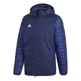 Adidas Kurtka męska Jkt18 Wint Jkt Sport Jacket czarny ciemnoniebieski/biały S CV8271 - Kurtki męskie - miniaturka - grafika 1