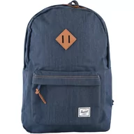 Plecaki - Herschel Heritage Backpack 10007-05646, Granatowe Plecak, pojemność: 21,5 L - miniaturka - grafika 1