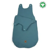 Śpiworki dla dzieci - Śpiworek Z Organicznej Bio Bawełny Oddychającej Gots Newborn Sleepbag Emerald Muslin Cotton Tog 3,5 Wiek 0 M+ Hi Little One - miniaturka - grafika 1