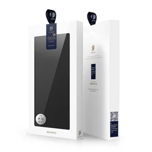 Dux Ducis Skin Pro kabura etui pokrowiec z klapką iPhone 12 Pro / iPhone 12 czarny - Etui i futerały do telefonów - miniaturka - grafika 5