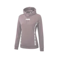 Bluzy damskie - Bluza z kapturem damska Puma Tape różowa 67402015-XS - miniaturka - grafika 1