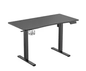 Biurka gamingowe - Silver Monkey Biurko elektryczne ED-120 black - miniaturka - grafika 1