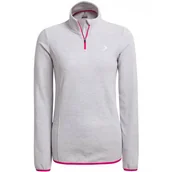 Bluzy damskie - Outhorn Bluza Polarowa Damska Jasno Szara XS - miniaturka - grafika 1