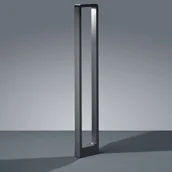Lampy ogrodowe - Trio Leuchten Nowoczesny prostokątny słupek ogrodowy antracyt wbudowany LED - Reno - miniaturka - grafika 1