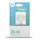 Żarówki LED - Żarówka LED G4 Round 2W 12V 4500K 180lm Forever Light - miniaturka - grafika 1