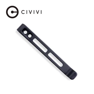 Klips Civivi Deep Carry Black Stainless Steel (CA-06A-V1) - Noże - miniaturka - grafika 1