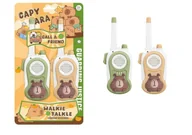 Zabawki interaktywne dla dzieci - ZESTAW KRÓTKOFALÓWEK DLA DZIECI – WALKIE TALKIE KAPIBARA 2szt 21,5 CM - miniaturka - grafika 1