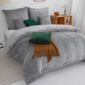 Pościel - Szara Pościel MIŚ 200x220 Cozy - miniaturka - grafika 1