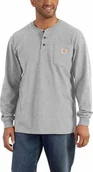 Koszulki męskie - Carhartt Koszulka Carhartt Long Sleeve Heather Grey - miniaturka - grafika 1