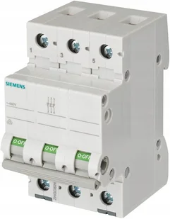 Siemens Rozłącznik modułowy 100A 3P 400V 5TL1391-0 5TL1391-0 - Bezpieczniki elektryczne - miniaturka - grafika 1