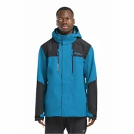 Kurtki męskie - Męska kurtka przeciwdeszczowa Jack Wolfskin JASPER 2L JKT M aurora blue - S - miniaturka - grafika 1