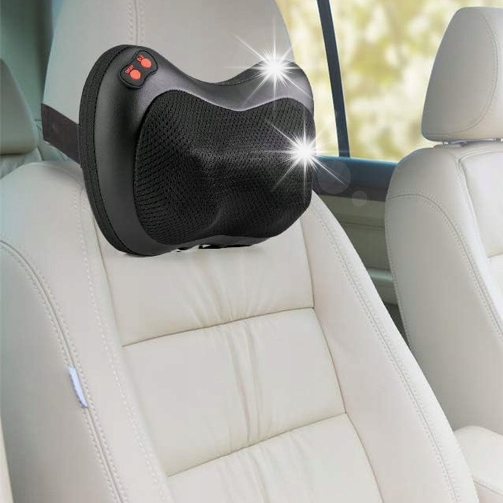 PODUSZKA MASUJĄCA MASAŻER SHIATSU DO SZYI KARKU PLECÓW GRZEJĄCY MASUJĄCY