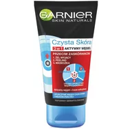 Żele do mycia twarzy - Garnier Skin Naturals Czysta Skóra Aktywny Węgiel Żel 3w1 150ml - miniaturka - grafika 1