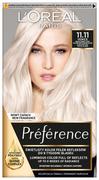 Farby do włosów i szampony koloryzujące - Loreal Farba Recital Preference 11.11 Bardzo Bardzo Jasny Chłodny Kryształowy Blond - miniaturka - grafika 1