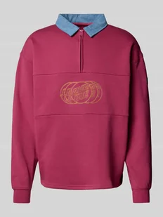 Bluza z wyhaftowanym logo - Bluzy męskie - miniaturka - grafika 1