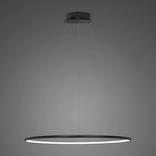 Altavola Design Lampa sufitowa Nowoczesna lampa sufitowa ledowa czarna Altavola Led shape okręgi ledowe LA073/P_80_in_4k_black_dimm LA073/P_80_in_4k_black_dimm - Lampy sufitowe - miniaturka - grafika 1