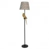 Lampy stojące - Clayre & Eef Lampa Podłogowa z Papugą 5LMC0005 - miniaturka - grafika 1