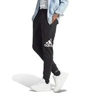 Spodenki męskie - adidas Męskie spodnie Essentials z polaru ze zwężanymi mankietami z dużym logo (1/1) - miniaturka - grafika 1