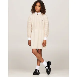 Tommy Hilfiger Sukienka - Sukienki i spódniczki dla dziewczynek - miniaturka - grafika 1
