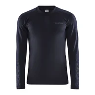 Koszulki sportowe męskie - Męska Bluzka termoaktywna CRAFT ADV WARM INTENSITY LS M 1912518-999000 – Czarny - miniaturka - grafika 1