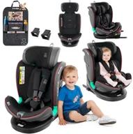 Foteliki samochodowe - FOTELIK SAMOCHODOWY OBROTOWY TR CZARNO-SZARY - miniaturka - grafika 1