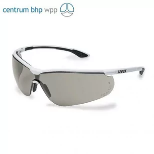 OKULARY UVEX SPORTSTYLE 9193.280, SZYBKA PRZECIWSŁONECZNA, POWŁOKA NIEPARUJĄCA EXTREME, RAMKA: CZARNO-BIAŁE - Okulary ochronne - miniaturka - grafika 1