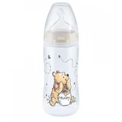 Butelki dla niemowląt - NUK BUTELKA 300ML WSKAŹNIKIEM TEMPERATURY KUBUŚ PUCHATEK SMOCZEK SILKONOWY 0-6 66534-uniw - miniaturka - grafika 1