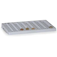 Sejfy i kasy pancerne - WEDO Kasetka EURO na monety 160 1008 37 - miniaturka - grafika 1
