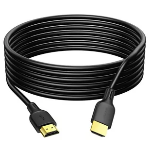 USAMS Kabel HDMI - HDMI U49 3m czarny /black 4K HD SJ427HD01 (US-SJ427) - Kable - miniaturka - grafika 1
