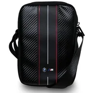 Etui do tabletów - BMW Carbon Red Stripes - Torba na tablet 8" (czarny) - miniaturka - grafika 1