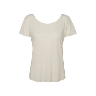 Bluzka damska Vero Moda Maren SS Button Top luźna połyskująca-XS - Bluzki damskie - miniaturka - grafika 1