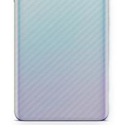 Folie ochronne do telefonów - Folia naklejka skórka strukturalna na TYŁ do Samsung Galaxy S5 mini -  Carbon Przezroczysty - apgo SKINS - miniaturka - grafika 1