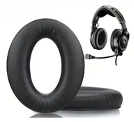 Akcesoria do słuchawek - Nauszniki Pady Gąbki do BOSE AVIATION X A10 A20 Czarne - miniaturka - grafika 1