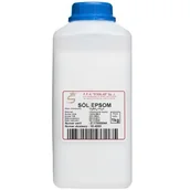 Witaminy i minerały - Siarczan Magnezu Siedmiowodny sól gorzka Epsom CZCH 1kg STANLAB - miniaturka - grafika 1