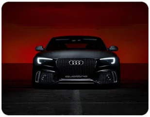 PODKŁADKA POD MYSZKĘ AUDI Z IMIENIEM 23x19CM DO LAPTOPA - Podkładki pod mysz - miniaturka - grafika 1