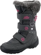 Buty dla dziewczynek - Lico Mary V Krzesło śnieżne, szare/różowe, 25 EU - miniaturka - grafika 1