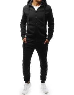 Dres męski czarny Dstreet AX0380-XXL - Dresy męskie - miniaturka - grafika 1