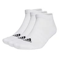 Skarpetki damskie - adidas, Calze Sportive Imbottite A Taglio Basso 6 Paia, skarpety, biały/czarny, L, uniseks dla dorosłych - miniaturka - grafika 1