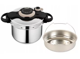 Szybkowar TEFAL Clipso Minut Natural 6 l indukcja - Szybkowary - miniaturka - grafika 1