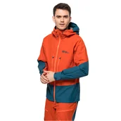 Kurtki narciarskie - Kurtka męska w góry Jack Wolfskin ALPSPITZE 3L JKT M wild brier - S - miniaturka - grafika 1